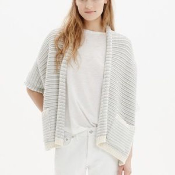 Madewell Sweaters - Madewell Curl-Up Cardigan Sweater
